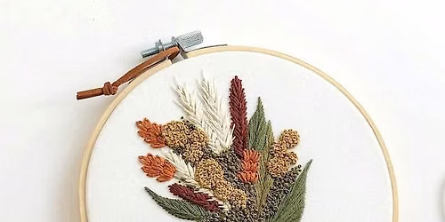 Fall Embroidery Workshop