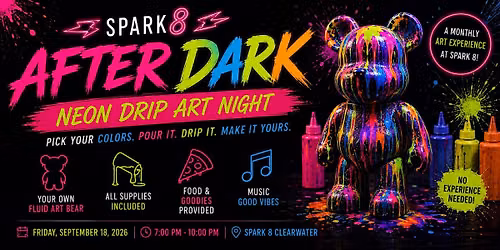 After Dark Paint Party at Spark 8