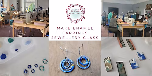 Make Enamelled Earrings - Jewellery Making Workshop