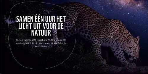 Earth Hour:  een uur voor meer natuur