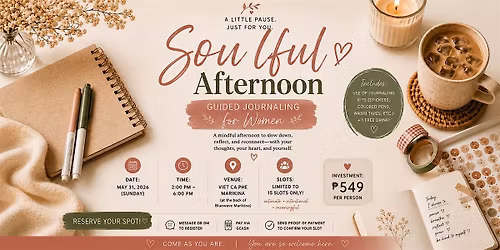 Soulful Afternoon - Guided Journaling for Women