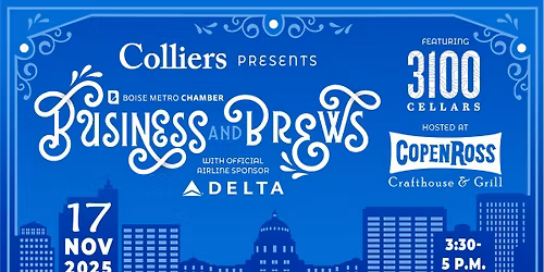 Boise Metro Chamber Business and Brews @ CopenRoss Feat. 3100 Cellars