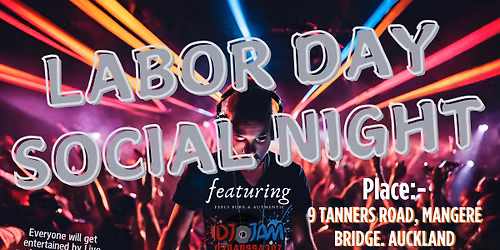 Labor day Social Night
