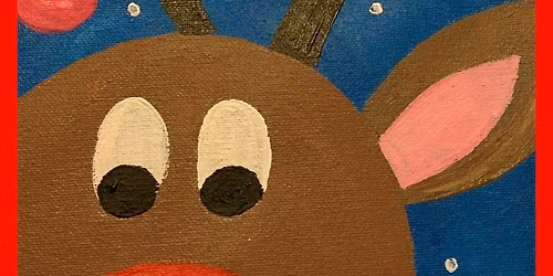 Reindeer Painting Craft Class Workshop