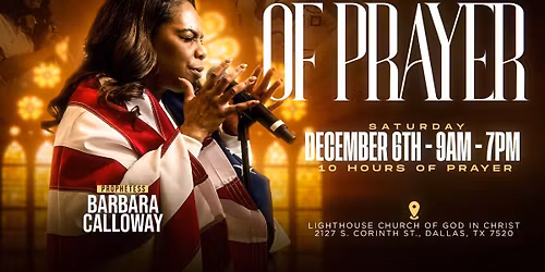 A Holy Day of Prayer 