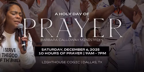 A Holy Day of Prayer