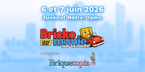 Brickomanie sur la route: L\u00e9vis 2026