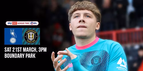 Oldham Athletic vs Harrogate Town