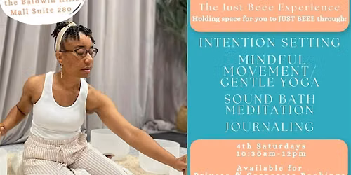 Journaling , Mindful Movement (Gentle Yoga) & Sound Bath Meditation