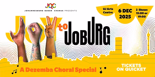 The JQC presents Joy to Joburg: A Dezemba Choral Special