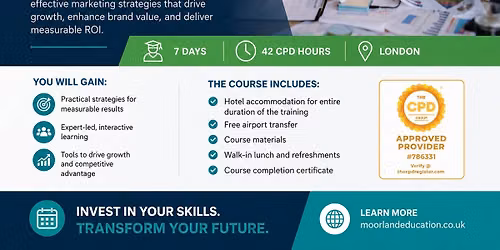 Join our Advanced Strategic Marketing Management programme in London.