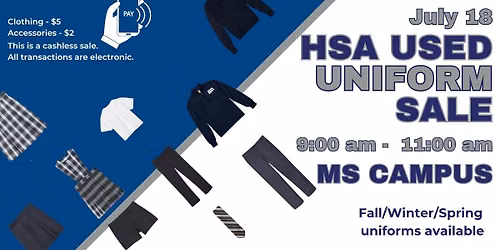 Used Uniform Summer Sale