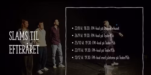 FM-kval p\u00e5 Teater95b (Juletema)