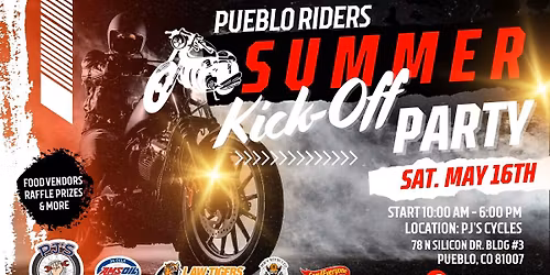Pueblo Riders Summer Kickoff  PARTY