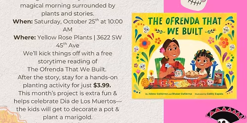 Garden Story Hour at Yellow Rose Plants