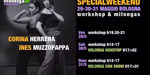 Special Weekend con Corina Y Ines: Festone e Workshop