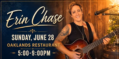 Erin Chase performs at Oaklands Restaurant