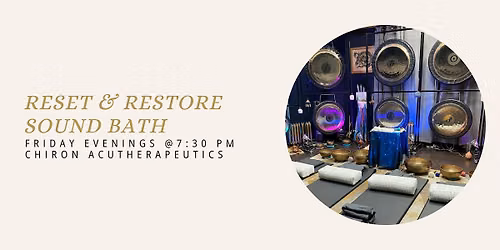 Reset and Restore Planetary Gong Sound Bath
