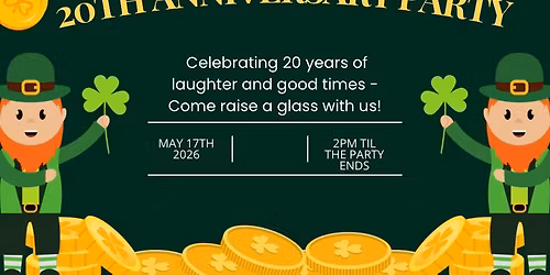 Durty Murphy\u2019s 20th Anniversary 