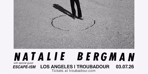 Natalie Bergman w\/ ESCAPE-ISM