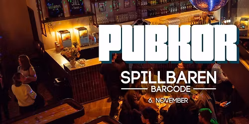 Barcode Pubkor \u2013 6. november
