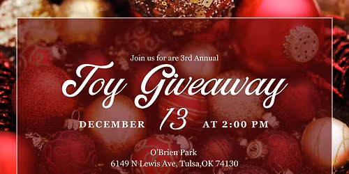 Holiday Toy Giveaway