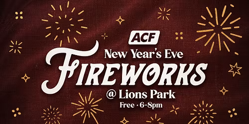 New Year's Eve Fireworks @ Lions Park