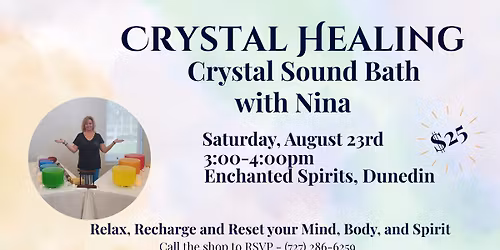 Crystal Healing Sound Bath with Nina