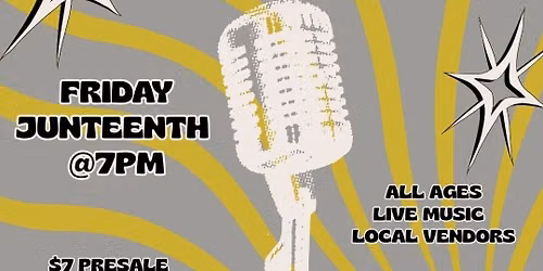 Open Mic: Juneteenth 2026