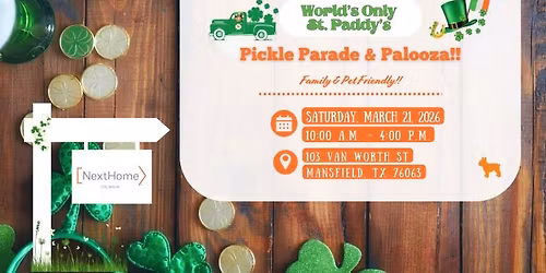 NextHome on Main: Mansfields' Annual Pickle Parade!
