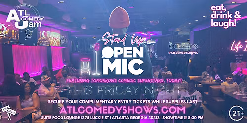 Open Mic Comedy this Friday @ Westside Cultural Arts Center