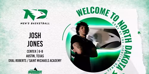 Parking Oral Roberts Golden Eagles at North Dakota Fighting Hawks Mens Basketball