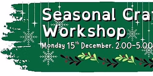 Winter wreaths and crafts