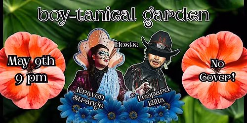 BROMANTICS: Boy-Tanical Garden