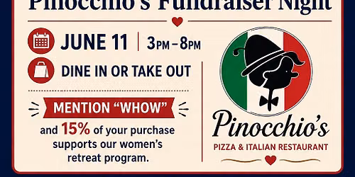 Pinocchio's Fundraiser Night