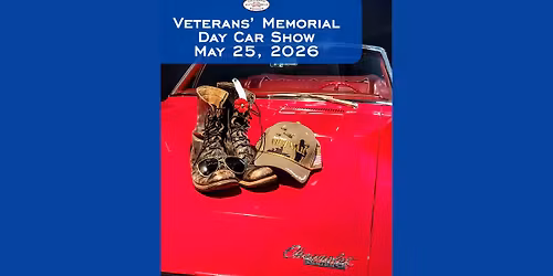 Veterans' Memorial Day Car Show 2026