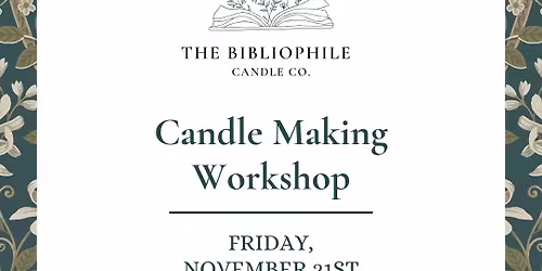 November Candle Making Workshop