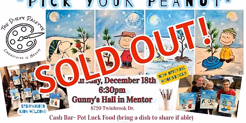 "Pick your Peanut" in Mentor SOLD OUT