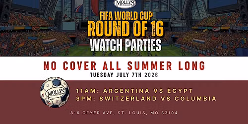 Tuesday July 7th World Cup 2026 Watch Parties (Round of 16)