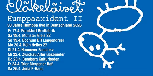 EL\u00c4KEL\u00c4ISET - \u201eHumppaaxident II\u201c \u2013 30 Jahre Humppa live in Deutschland