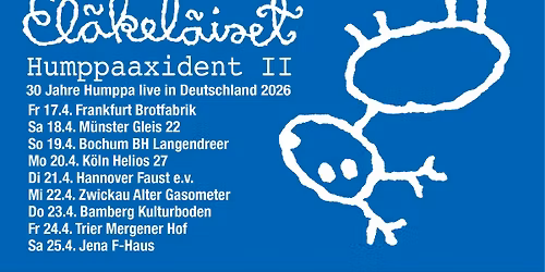 EL\u00c4KEL\u00c4ISET - \u201eHumppaaxident II\u201c \u2013 30 Jahre Humppa live in Deutschland