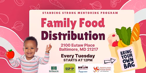 Family Food Distribution at DRUM Healthy Families