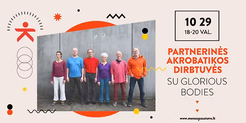 Partnerin\u0117s akrobatikos dirbtuv\u0117s su GLORIOUS BODIES