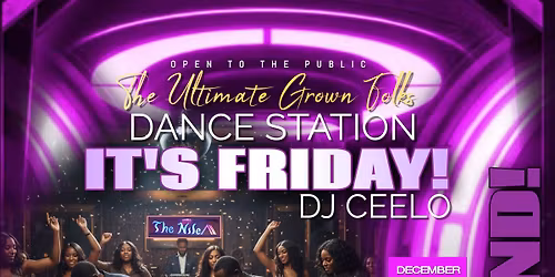 Friday Night Dance Party with DJ Ceelo