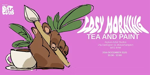 Cosy Morning Tea and Paint - Wolves Art Club