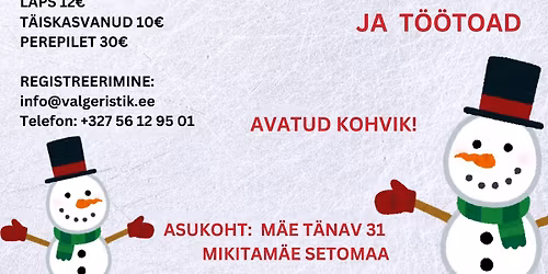 Laste J\u00f5ulu\u00f5htu Valges Ristikus