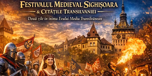 \ud83c\udff0\u2694\ufe0f FESTIVALUL MEDIEVAL SIGHISOARA & CETATILE TRANSILVANIEI