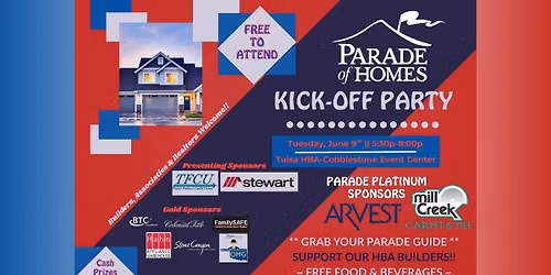 General Membership Mixer (GMM) - Parade of Homes Kick-Off Party