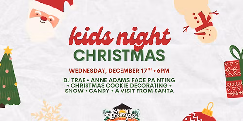 6th Annual Crumps' Kids Christmas Party\ud83c\udf81