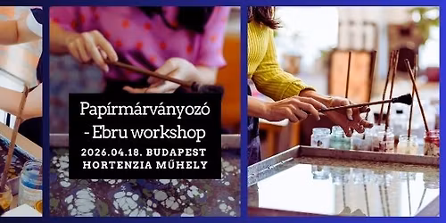 T\u00f6r\u00f6k pap\u00edrm\u00e1rv\u00e1nyoz\u00f3 (EBRU) workshop 